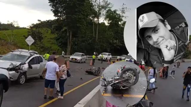 Identificado joven motero que murió en la vía a Barrancabermeja