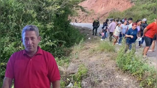 Un motociclista murio tras accidentarse en la vía a Zapatoca