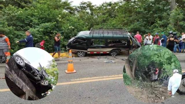 Videos: Seis personas murieron en accidente en la Guajira, un microsueño habría causado la tragedia