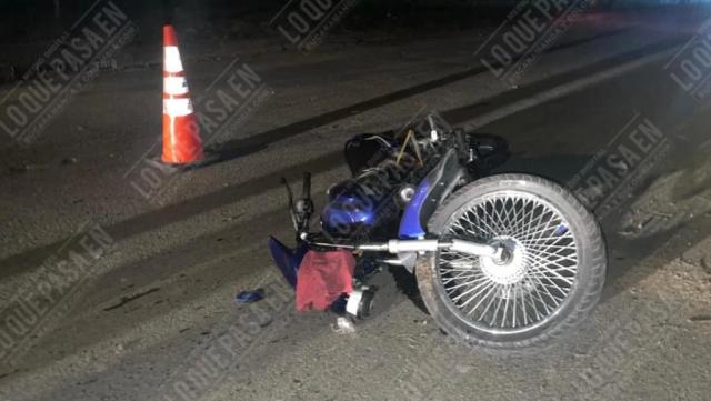 Motociclista perdió la vida al chocar con un árbol en la transversal El Bosque de Floridablanca