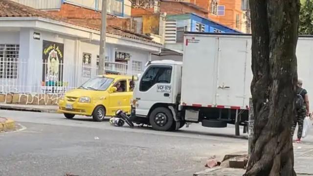 Se buscan familiares de motociclista que murió en un accidente en Bucaramanga