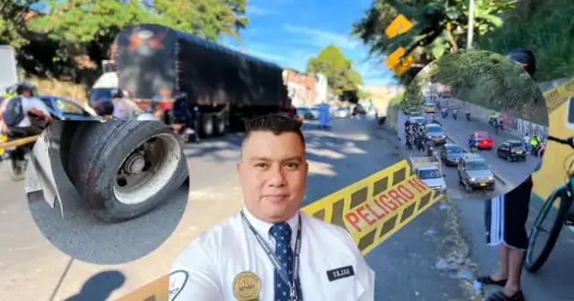 Luis Salas, Vigilante de Fortox murió en aparatoso accidente en Piedecuesta