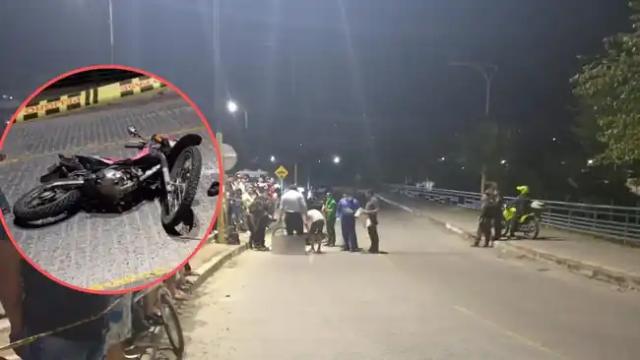 Iba a recoger a su esposa al trabajo y se tropezó con la muerte en Girón