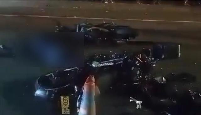 Dos motociclistas chocaron de frente y murieron en Lebrija