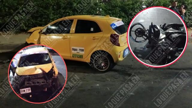 Se quedaron sin gasolina, mientras empujaba la moto, los atropello  un taxi y dejo sin vida a Karen en Chimita