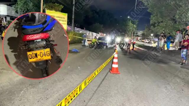 Ismael, el peatón que murió al ser embestido por un motociclista en Girón
