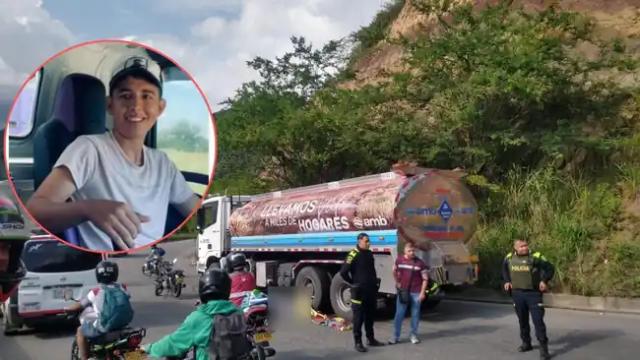Una sombrilla ocasionó la muerte de Marlon en la vía a Rionegro