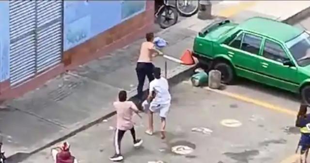 Menores se enfrentaron a machete en el norte de Bucaramanga