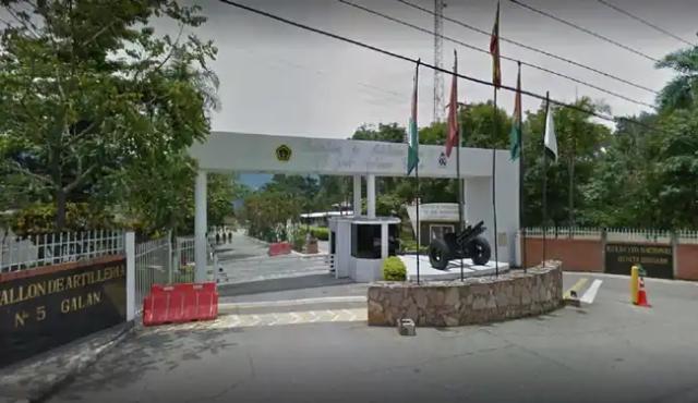 Soldado apuñala a compañero en el Batallón de Artillería en El Socorro