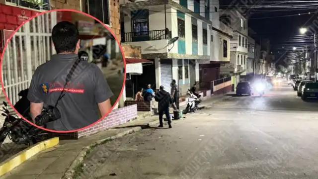 Jhonatan fue acribillado en Girón, su papá intento evitar su muerte, pero fue intimidado por el agresor