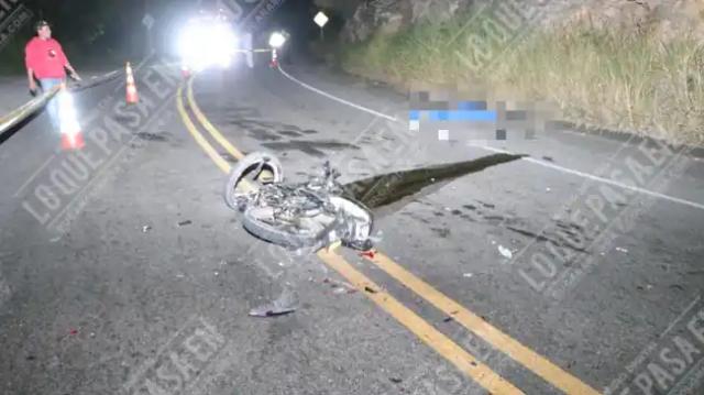 Motociclista falleció en accidente de tránsito entre San Gil y Bucaramanga