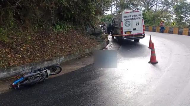 Sneider, la víctima mortal del accidente en la vía a Cúcuta