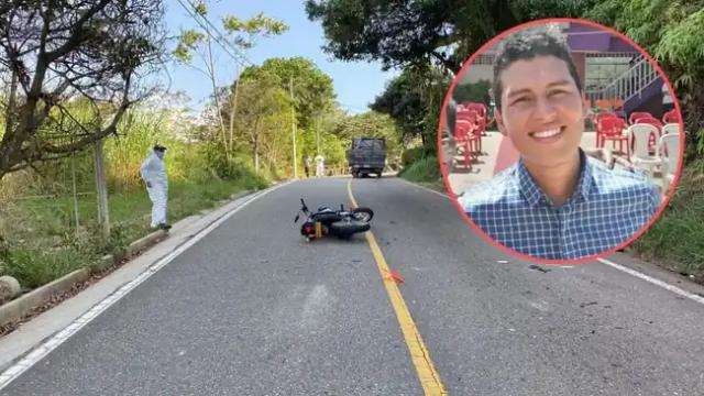 Airton El joven docente que murió bajando de la Mesa De los Santos