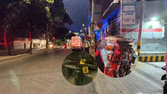 Edgar murió al estrellarse con un poste cerca a medicina legal