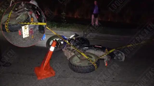 Jhon Erik, el joven que murió bajando la 45 esta madrugada