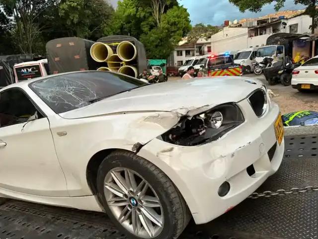 Alcalde de Girón hizo enérgico llamado a joven de BMW que arrolló a cinco jóvenes en Girón
