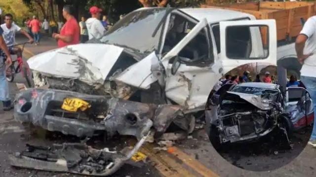 Fatal accidente en tierras del Cesar cobró la vida de tres personas y tres más resultaron heridos