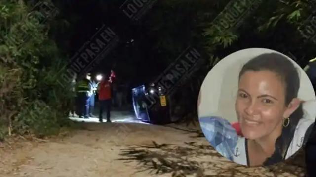 Sandra murió mientras aprendía a manejar en La Vega de Bucaramanga