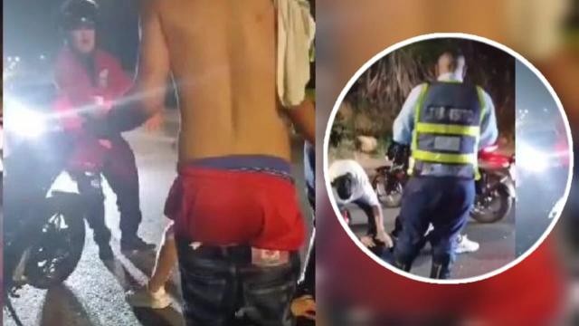 Tres heridos dejó accidente de tránsito, uno con heridas graves, en la vía Bucaramanga-Girón