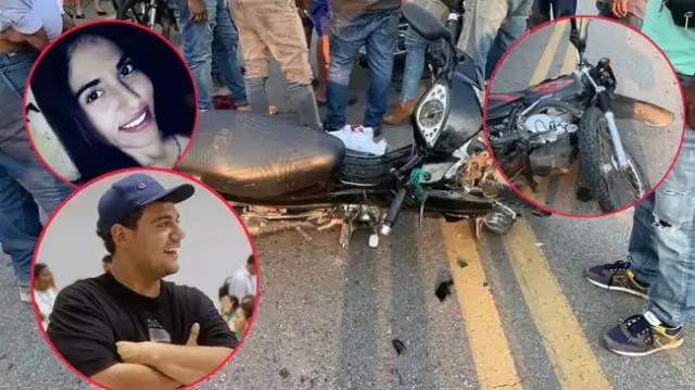 Dos muertos y tres heridos deja choque entre dos motos en el Cesar