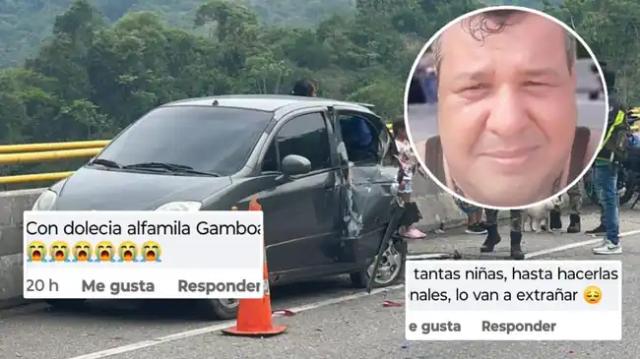 Empleados lamentan la partida del empresario Rafael Eduardo en accidente vial