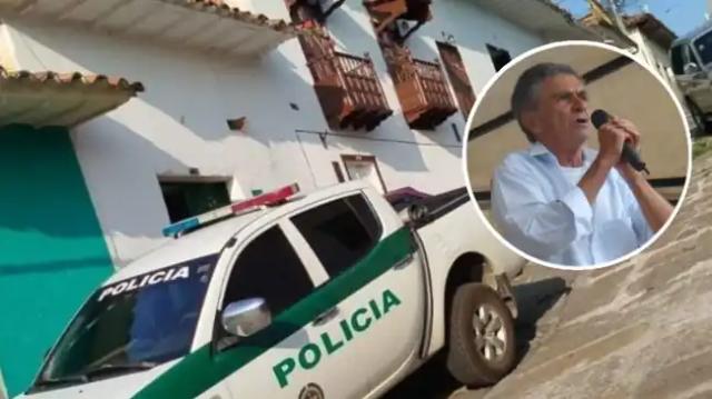 El asesinato de don Jairo quedó registrado en una cámara de seguridad en Santander