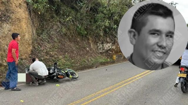Marco Julio, el motociclista que falleció al chocar con una turbo en Santander