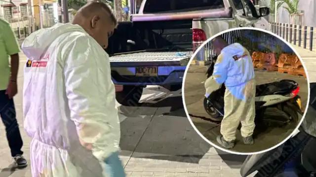 Carlos fue asesinado a sangre fría en plena calle 10 de Bucaramanga