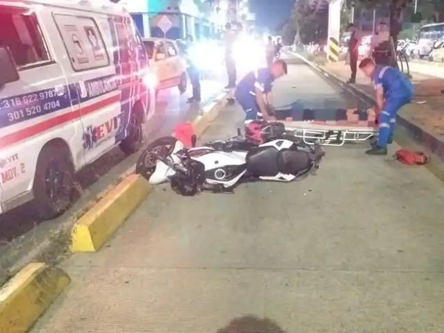 Video: Murió peatón arrollado por una motocicleta en el carril exclusivo en la Puerta del Sol