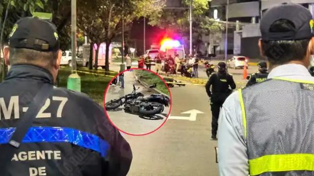A motociclista que murió en la autopista le robaron sus pertenencias.