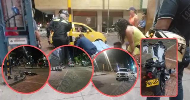 Óscar, la víctima fatal de fuerte choque en la carrera 19 con 35 de Bucaramanga.
