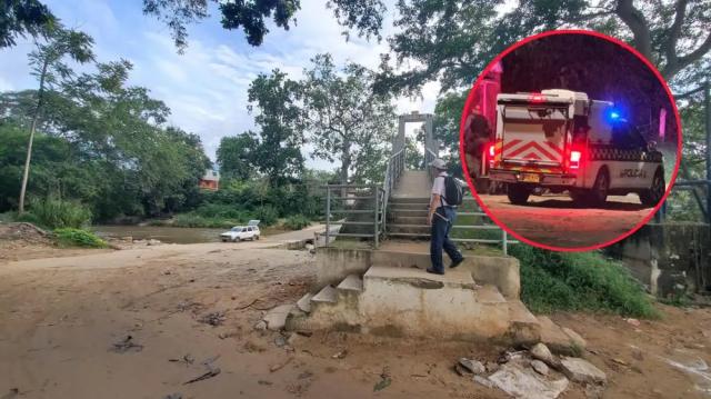 Tragedia en Girón Pedro Elías fue arrastrado por las aguas del río de Oro.