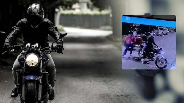 Mujer fue arrastrada y golpeada por cuatro asaltantes en motocicleta, en Bucaramanga