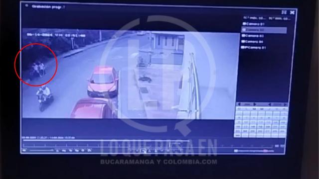 Hurto Relámpago: Cámaras de Seguridad Registran el Robo de una Moto en 3 Minutos en Bucaramanga
