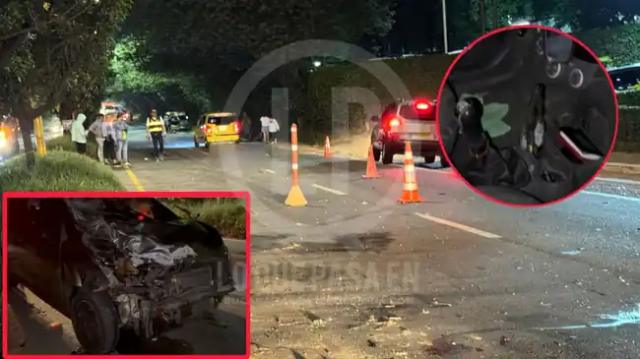 Identificada mujer que murió en el accidente del anillo vial responsable se dio a la fuga