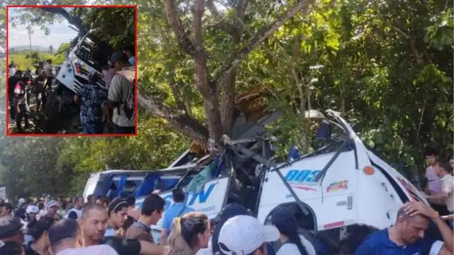 Tres muertos y 16 personas heridas tras brutal choque de una buseta en la vía Cúcuta-Puerto Santander