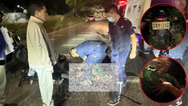 Joven motociclista sufrió brutal accidente de tránsito en Floridablanca