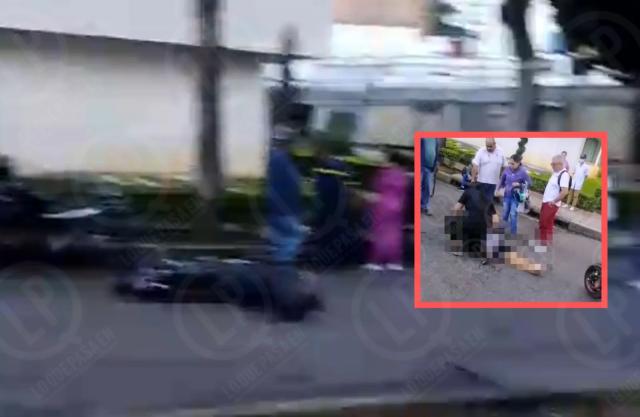 Mujer de 64 años pierde la vida tras ser embestida por motociclista