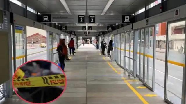 Vigilante mató a un hombre que intentó colarse en una estación de TransMilenio