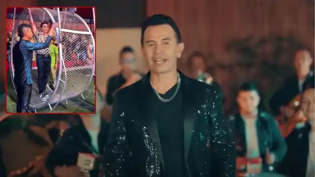 El cantante de música popular Jhonny Rivera llevó sonrisas a mil niños de una vereda al cumplirles el sueño de llevarlos al circo