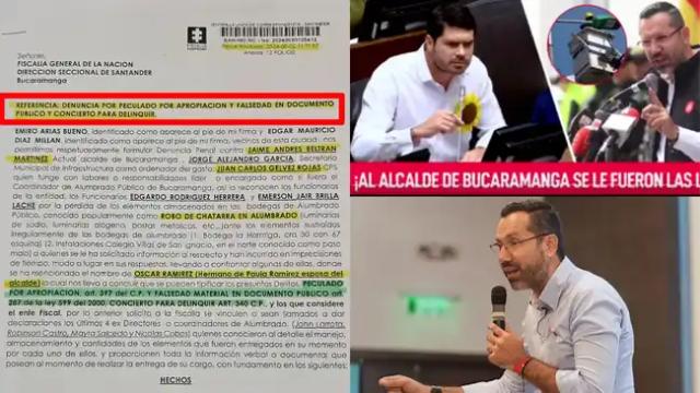 Escándalo en Bucaramanga: El Senador Fabian Díaz se despachó en contra del alcalde por la desaparición de material de alumbrado público valorado en mil millones de pesos