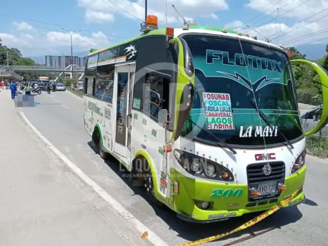 Reinaldo,  el motociclista que murió en Girón