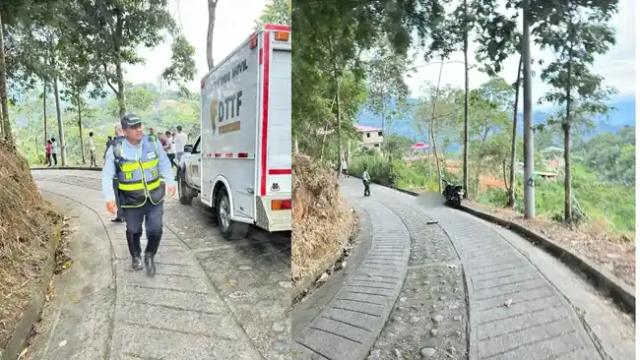 Un muerto y un herido dejó accidente de tránsito en Floridablanca al chocar con un árbol