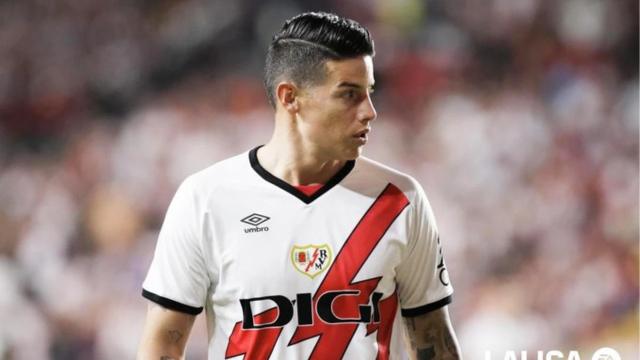 ¿James Rodríguez regresó a España y enciende el estadio con su debut en el Rayo Vallecano!