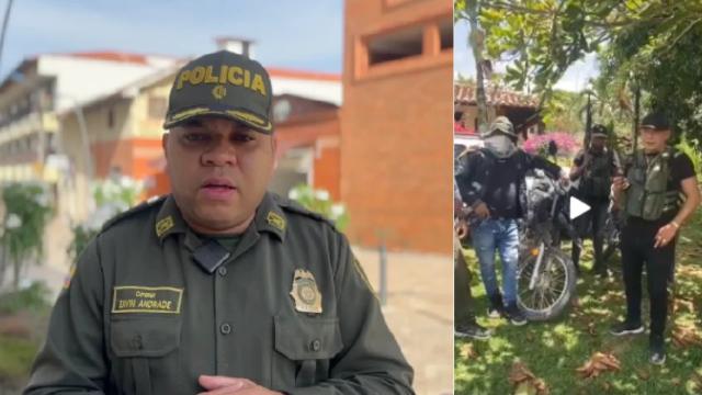 Autoridades buscan a los hombres que aparecen en video anunciando guerra entre bandas criminales en Bucaramanga