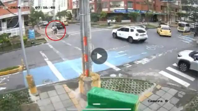 Video: Conductor huye tras atropellar a dos mujeres en Bucaramanga