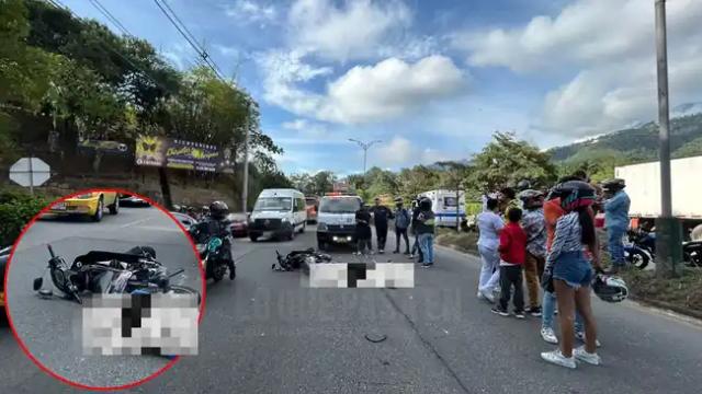Motociclista perdió la vida en accidente en la vía Floridablanca-Piedecuesta