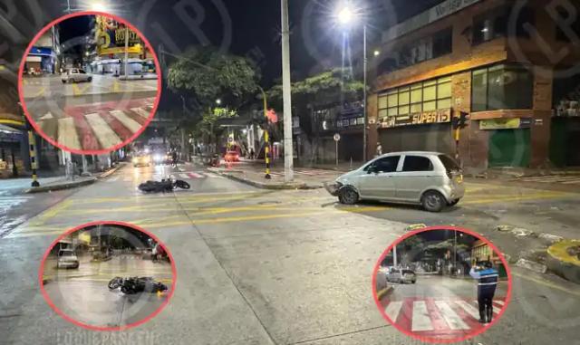 Accidente esta madrugada dejó a Javier sin vida. La víctima no llevaba puesto el casco