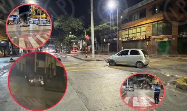 Video de seguridad revela cómo fue el  accidente en el que murió motociclista en la carrera 15 con 33