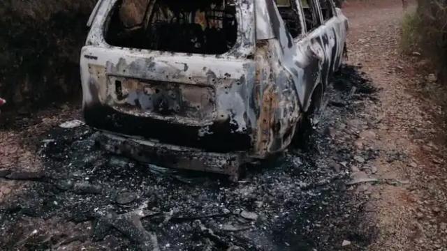 Camioneta de la UNP fue incinerada en el norte del Cauca